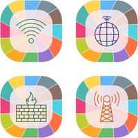 Signal on User and global Signals Icon vector