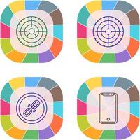 Goal and Target Icon vector