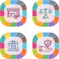 ATM and Balance Icon vector