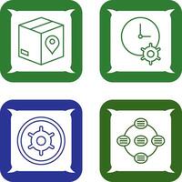 Tracking Services and Time Optimization Icon vector