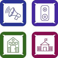 Announcing and Speaker Icon vector