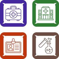 First Aid Kit and Healthcare Icon vector