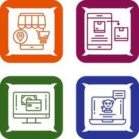 Pin and Replacement Icon vector