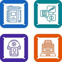 Learning Tools and Education Icon vector