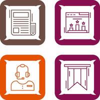 News and Ranking Icon vector