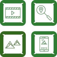 animation and tracking services Icon vector