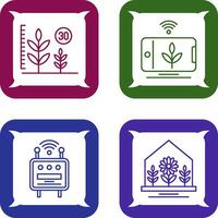 Growth and Device Icon vector