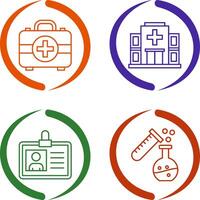 First Aid Kit and Healthcare Icon vector