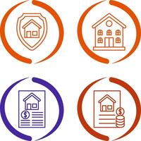 Protection and Property Icon vector