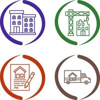 Building and Construction Icon vector