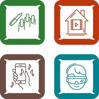 Manicure and Icon vector