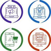 Purchase and Sale Icon vector