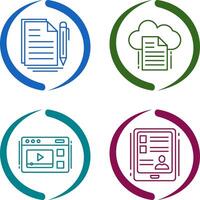 Document and File Icon vector