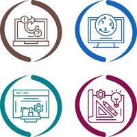 Incubator and Inovation Icon vector