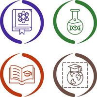 Science and Dna Icon vector