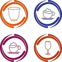 espresso And Mocha Icon vector