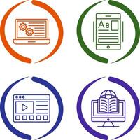 Workshop and Education App Icon vector