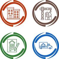 Building and Construction Icon vector