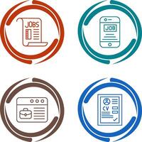 Smart Phone and News Paper Icon vector