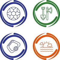 Soccer and Tools Icon vector