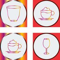 espresso And Mocha Icon vector