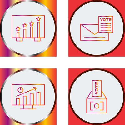 Rating and Letter Icon