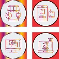 Pin and Replacement Icon vector