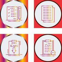 Agreement and Document Icon vector