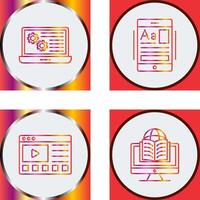 Workshop and Education App Icon vector