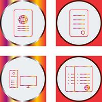 global report and reports Icon vector