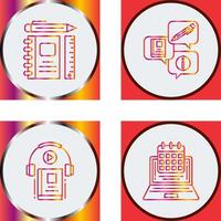 Learning Tools and Education Icon vector