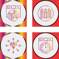 Update and Calendar Icon vector