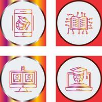 Worldwide and Creative Icon vector