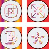 crop and expand Icon vector