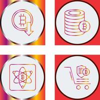 Lose and Coins Icon vector
