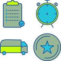 checklist and limited offer Icon vector