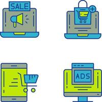 Purchase and Sale Icon vector