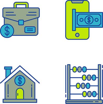 Suitcase and Smartphone Icon