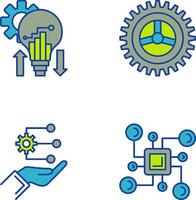 Analysis and Setting Icon vector