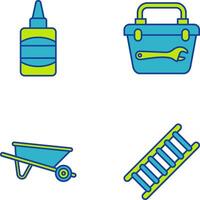 Glue and construction Icon vector