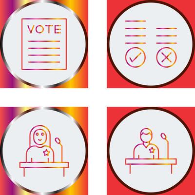 Voting Result and Vote Icon