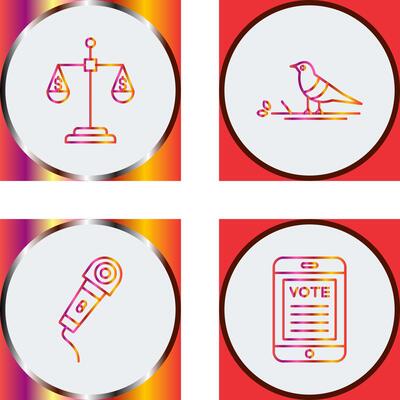 Scale and Bird Icon