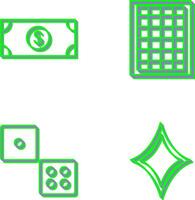 dólar cuenta y mesa de tarifas icono vector