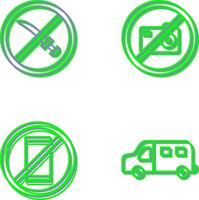 no weapons and no pictures Icon vector