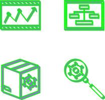 SEO and Seo Structure Icon vector