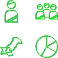 Member and Voters Icon vector