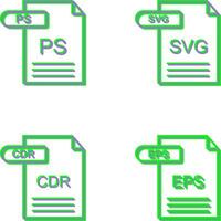 PS and SVG Icon vector