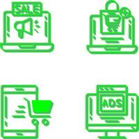Purchase and Sale Icon vector