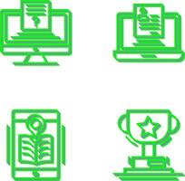 Quiz and Registration Icon vector