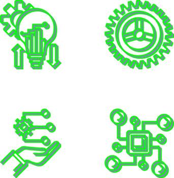 análisis y ajuste icono vector